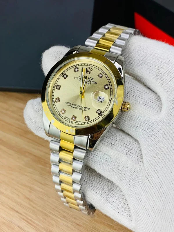 Rolex Stone Date Watch