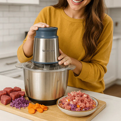 Silver Crest Chopper  3 Litter Meat  &  Vegetable Chopper 2025 German Model