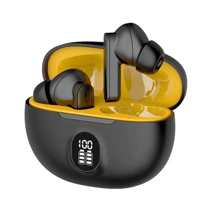 Black TWS Earbuds Blutooth 5.3 fast Charge All- Day Comfort