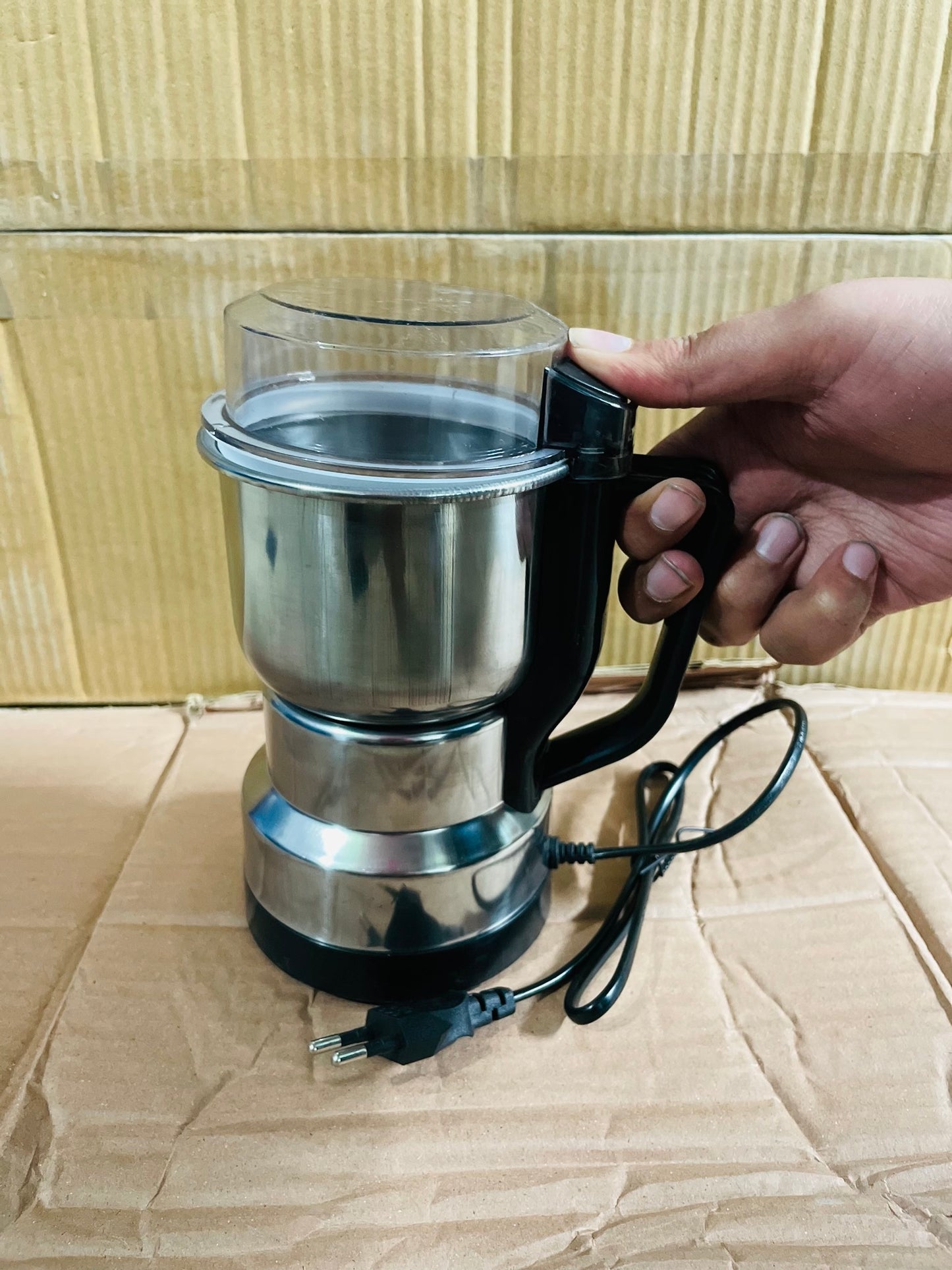 Electric Stainless Steel Spice Grinder  German import 2025