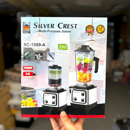 Silver Crest 2-in-1 Blender & Grinder SC-1589-A German Lot | Imported