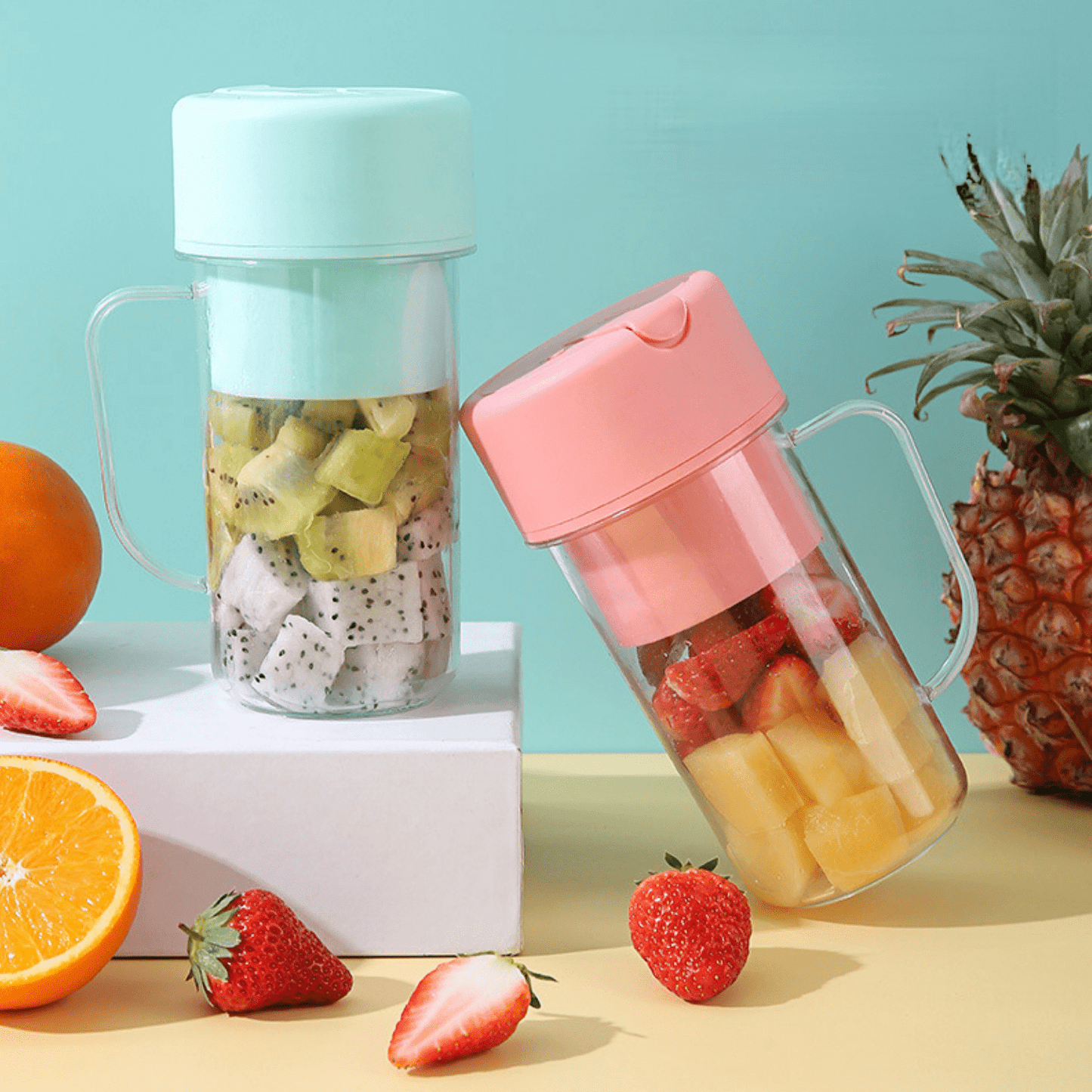 Rechargeable Mini Juicer with Cup