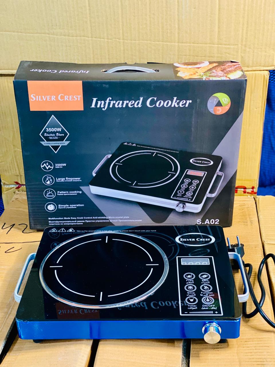 Silver Crest Infrared Stove 3500 W  1 Year Warranty