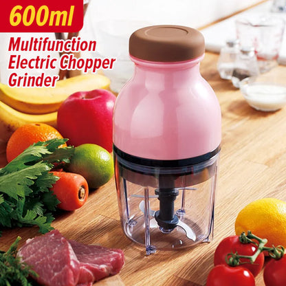 600 ML Portable Multifuntional Electric Meat Grinder