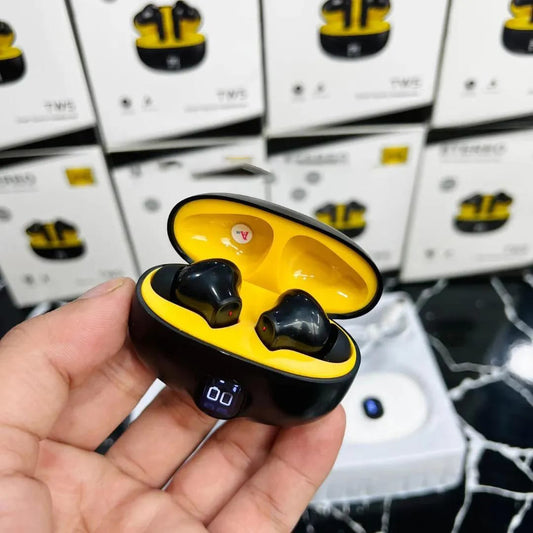 Black TWS Earbuds Blutooth 5.3 fast Charge All- Day Comfort