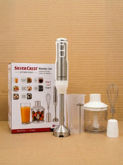 Silver Crest Hand Blender 5-in-1 – Powerful, 1000 Watt  1 year warnaty